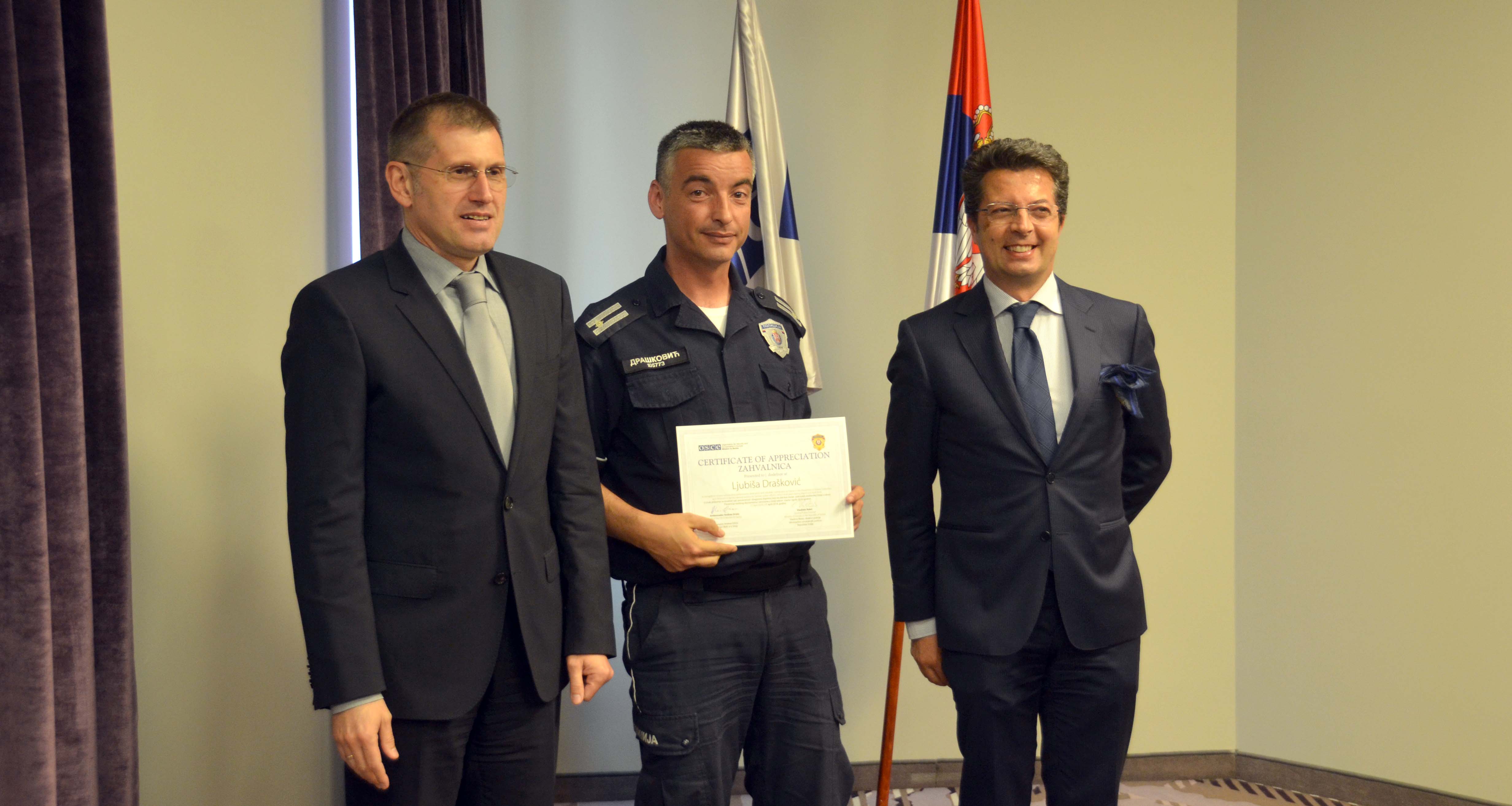 Завршени тренинзи полицијских службеника у оквиру пројекта „Подршка превенције насилног екстремизма и тероризма у Републици Србији“