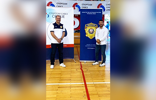 Спорт у полицији заједничким снагама први пут после дужег периода спровели су  Спортски савез Србије и МУП