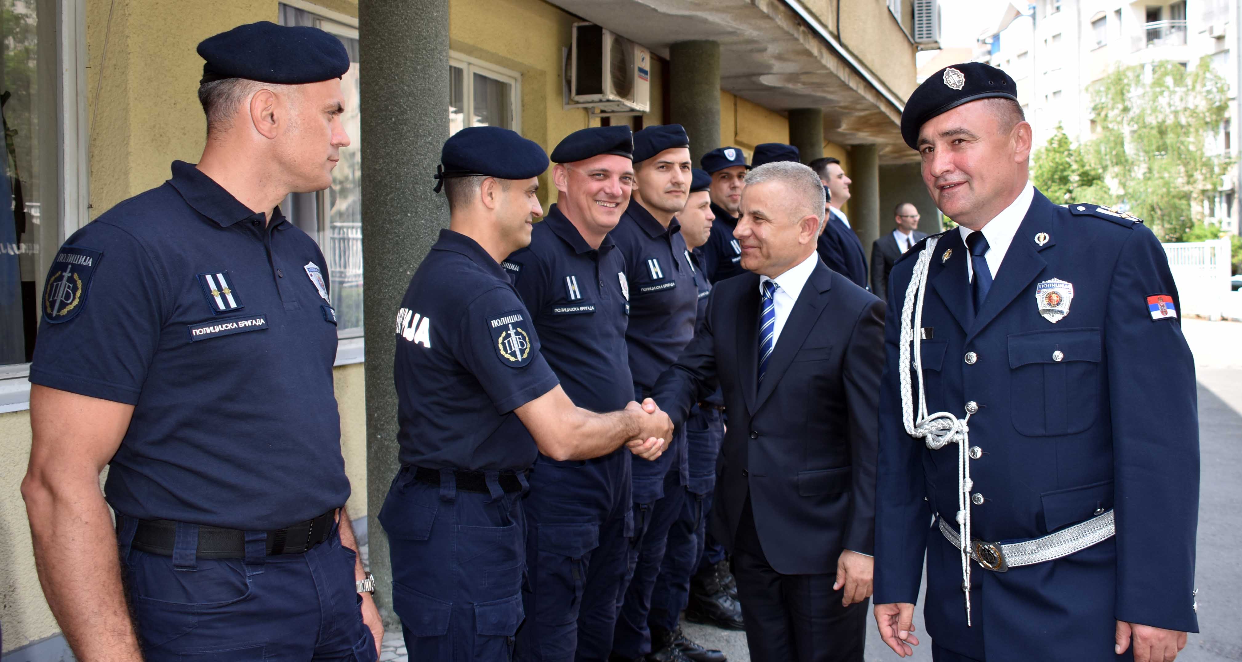 Miličković: MUP će nastaviti sa opremanjem Policijske brigade