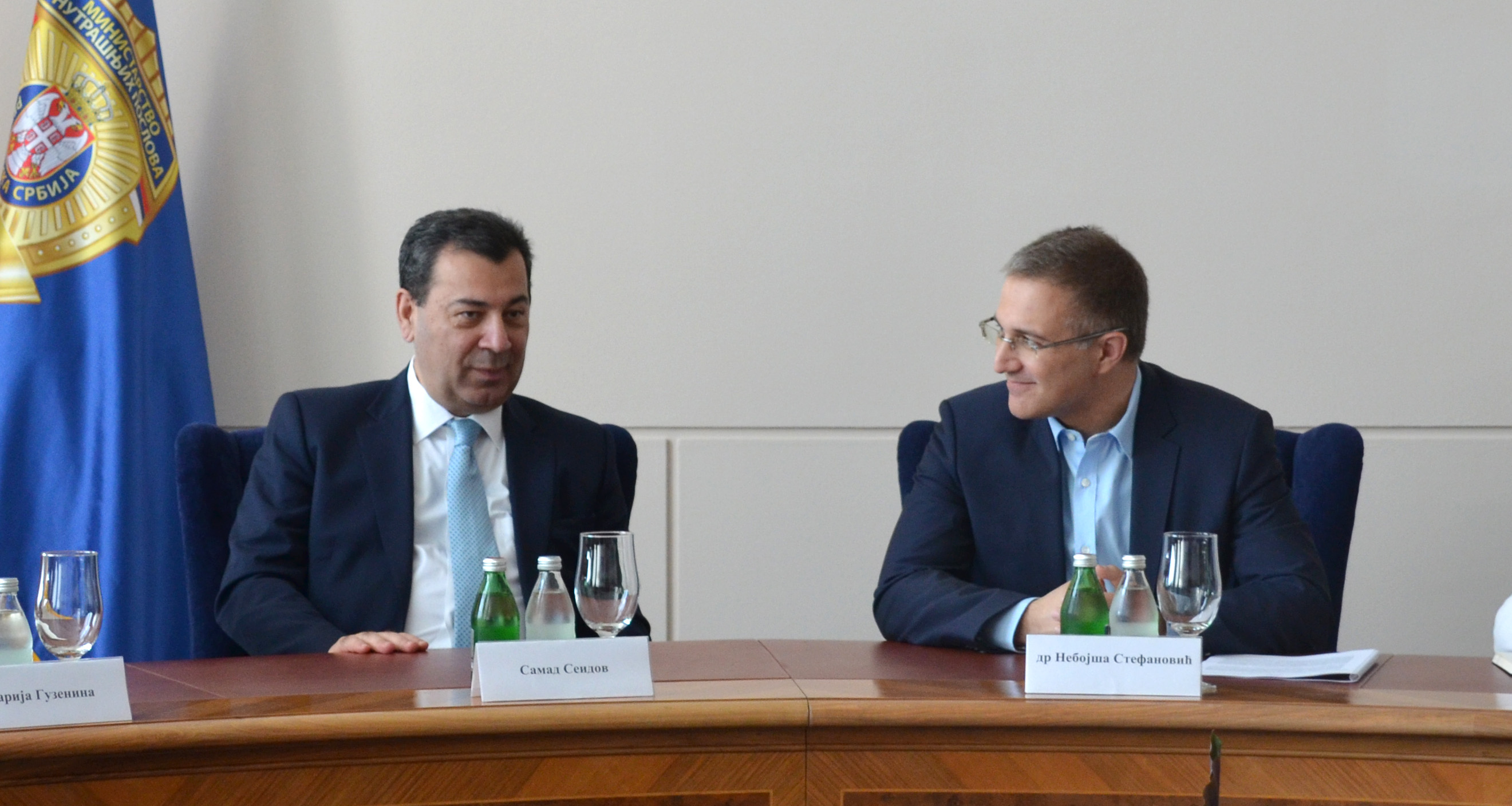  Μinistar Stefanović sastao se sa koizvestiocima Komiteta za monitoring Parlamentarne skupštine Saveta Evrope