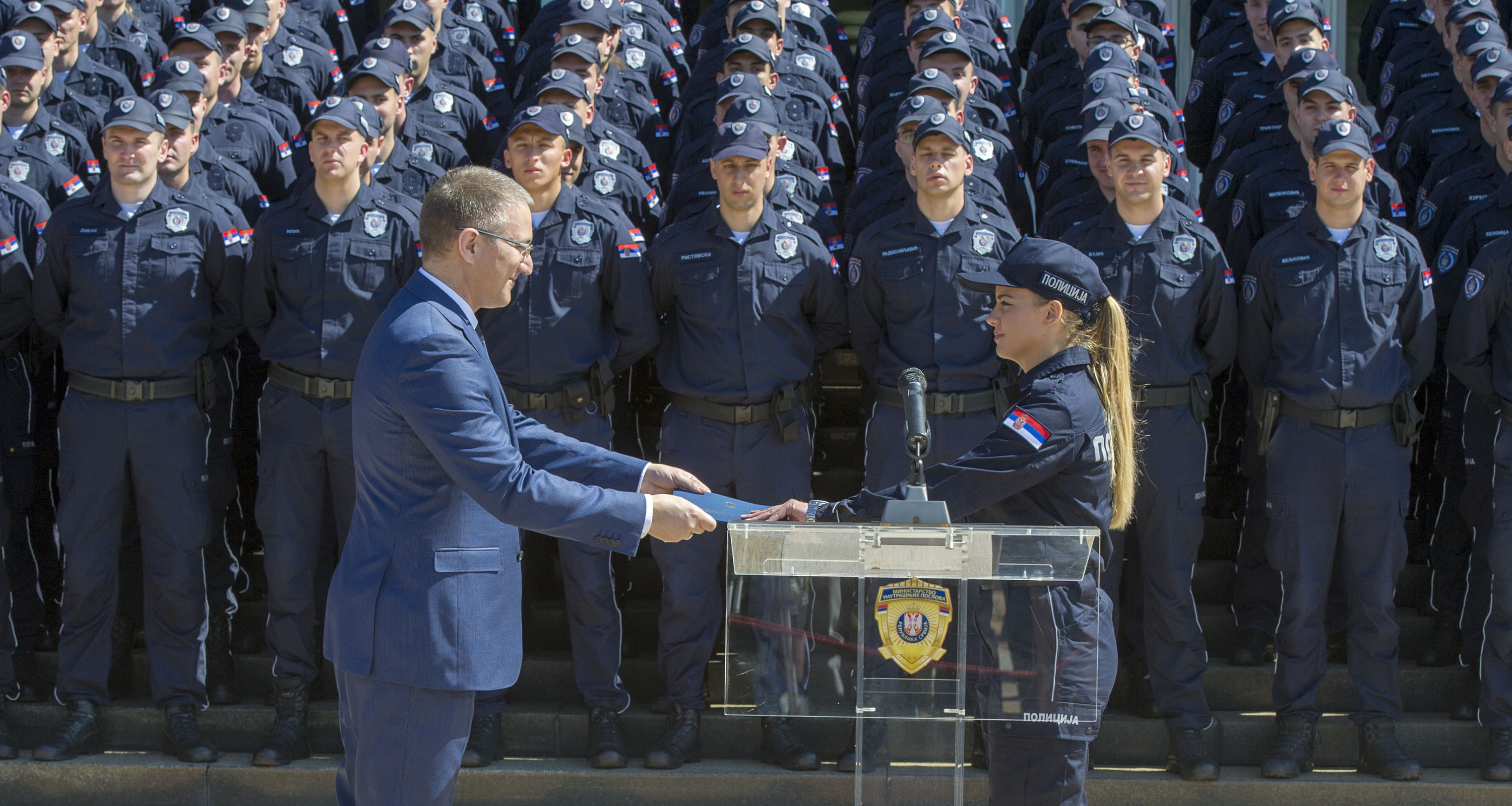 Stefanović: Ministarstvo će  nastaviti sa odgovornom politikom zapošljavanja kadrova u skladu sa potrebama policije