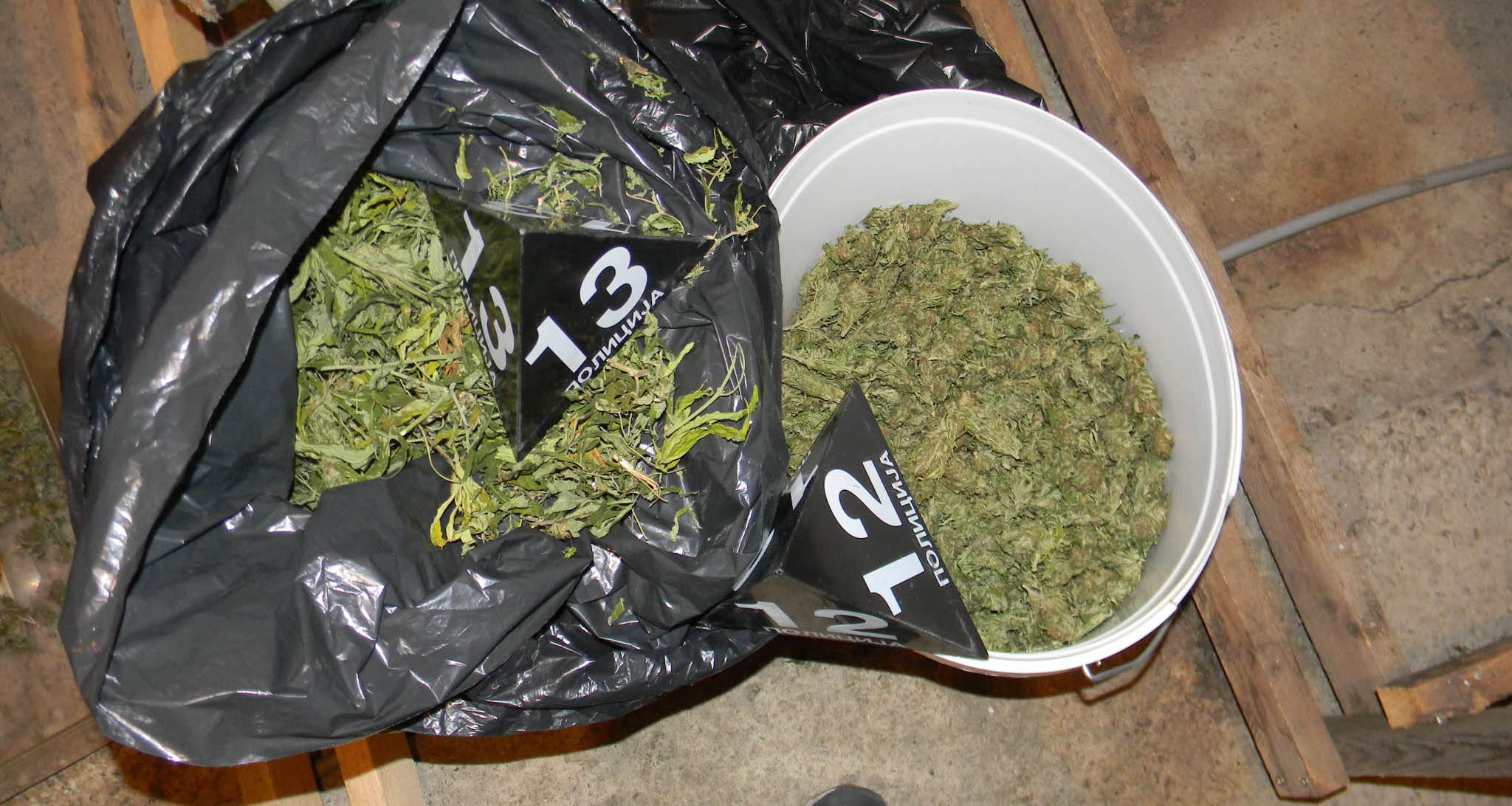 U Nišu zaplenjeno 90 kilograma marihuane, uhapšena jedna osoba