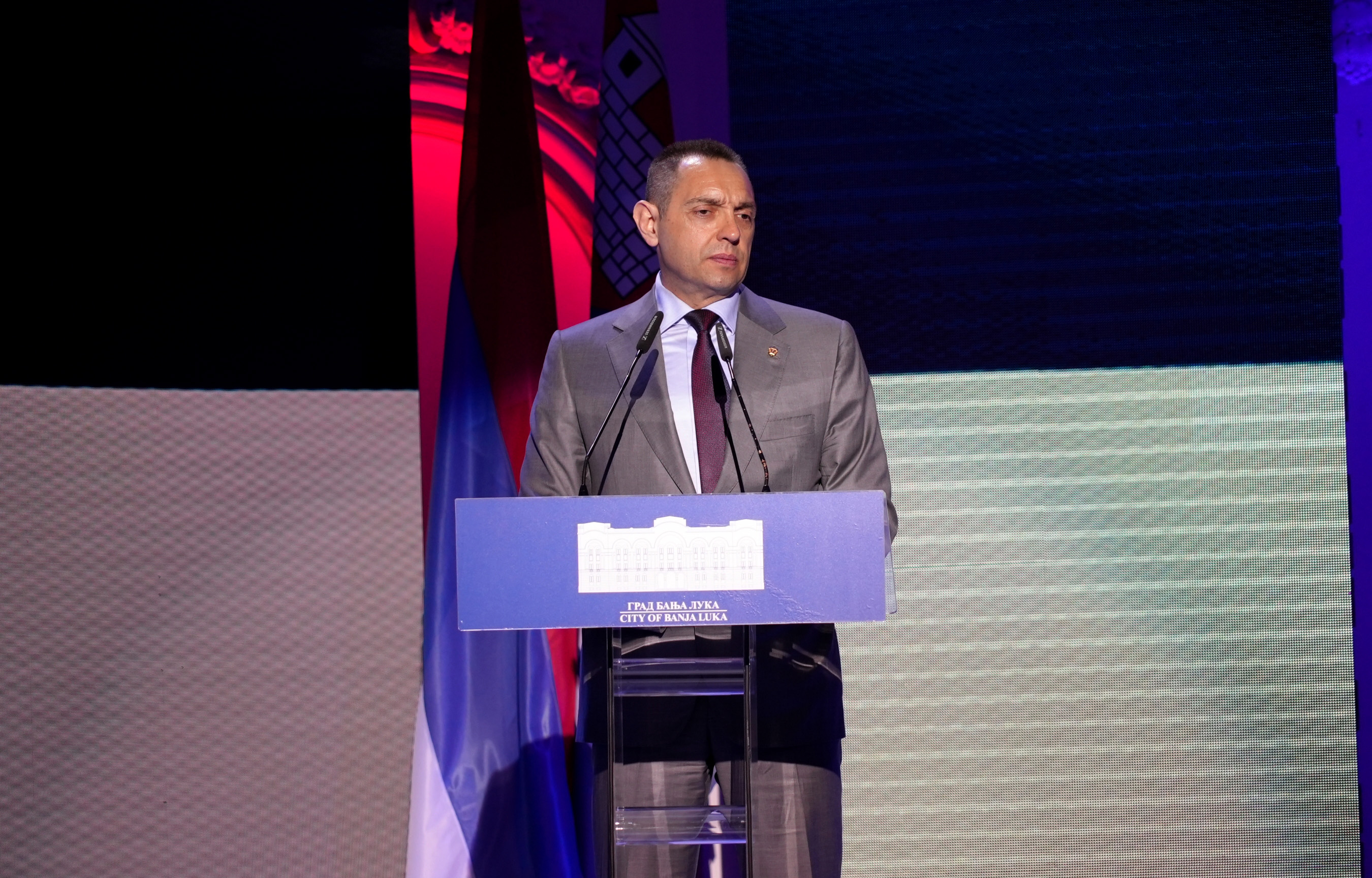 Ministar unutrašnjih poslova Aleksandar Vulin na svečanosti povodom obeležavanja Dana grada Banjaluke