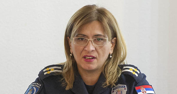 Nataša Ignjatović, predstavnik MUP-a Srbije