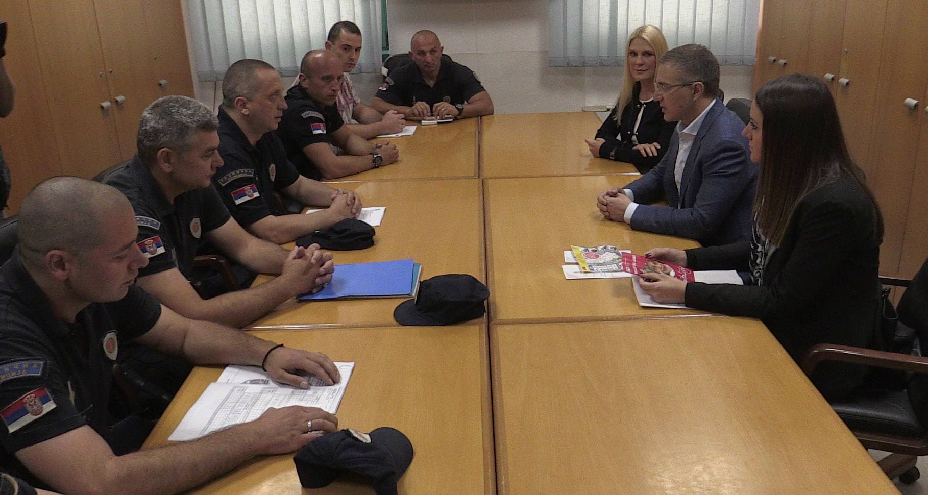 Ministar Stefanović razgovarao sa pripadnicima UGP-a o funkcionisanju graničnog prelaza Horgoš početkom i tokom letnje sezone