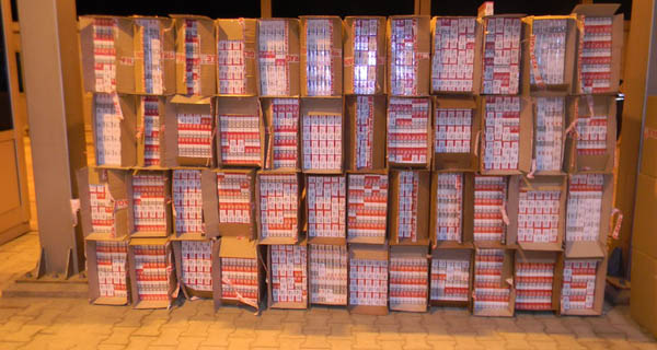 Zaplenjeno 73.000 kutija cigareta 