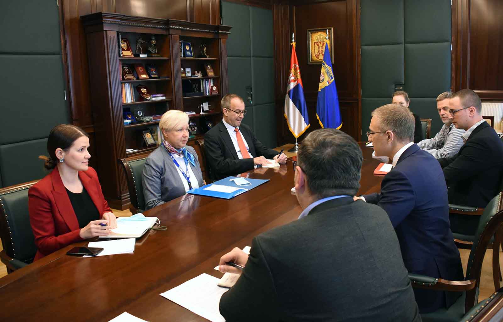 Stefanović razgovarao sa predstavnicima posmatračke misije ODIHR o izborima u Republici Srbiji