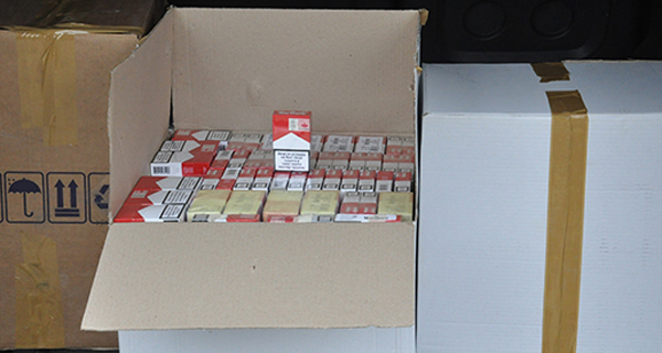 Pronađeno 1.560 paklica cigareta bez dokumentacije