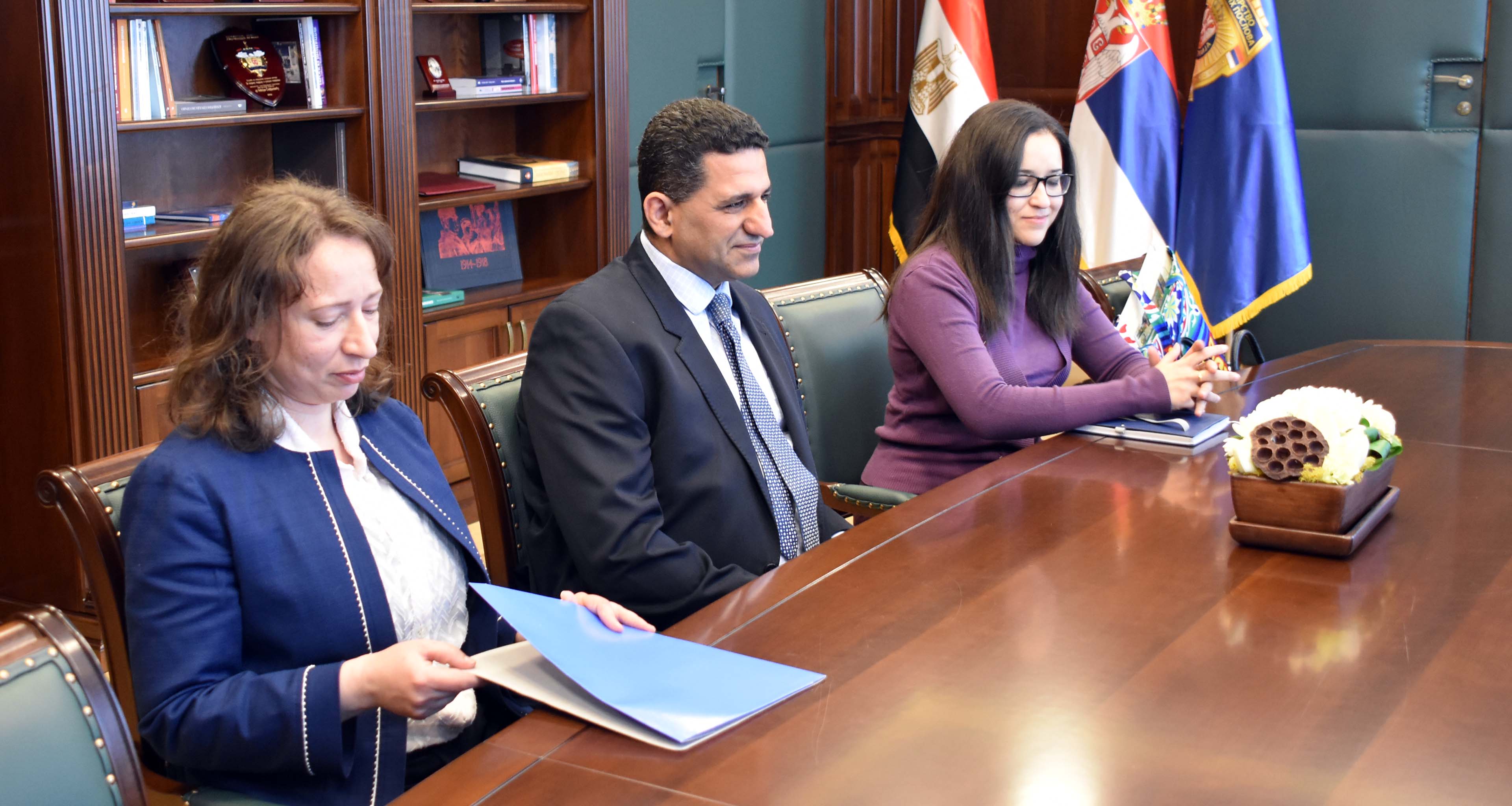  Стефановић са амбасадором Египта и Алжира разговарао о унапређењу сарадње