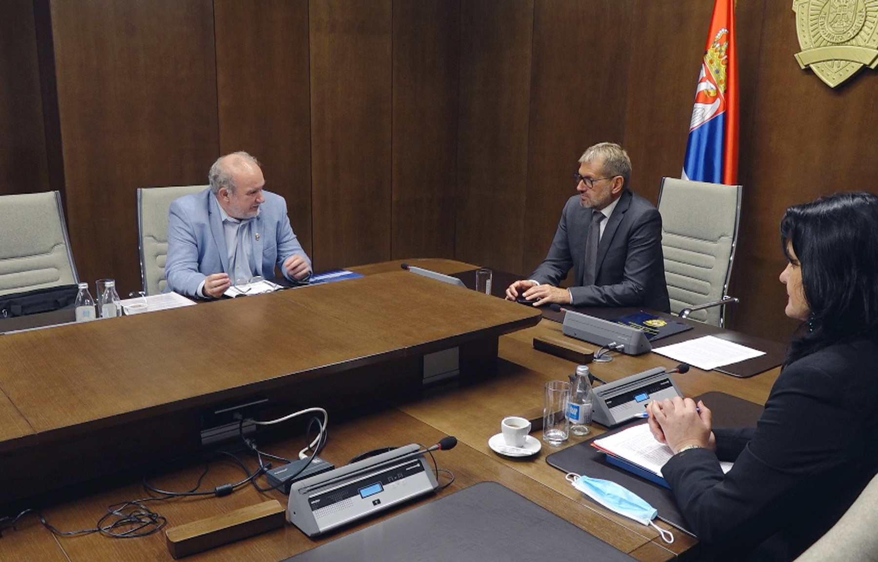 Rebić i Marinović razgovarali o značaju upotrebe sistema video nadzora u cilju povećanja bezbednosti građana 