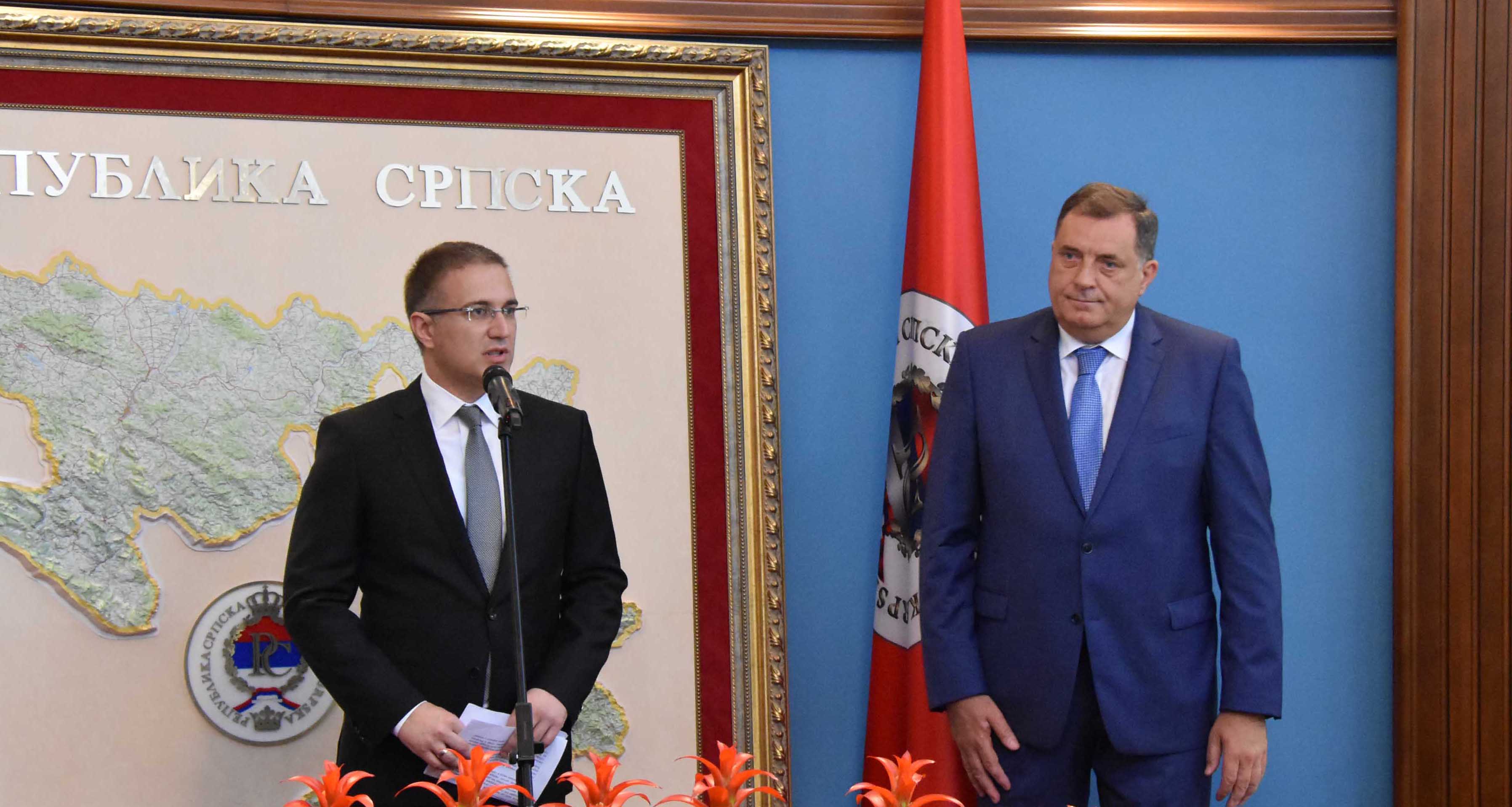 Stefanović: Odnosi Srbije i Srpske treba da budu primer kako se sarađuje, kako se čuva stabilnost i mir