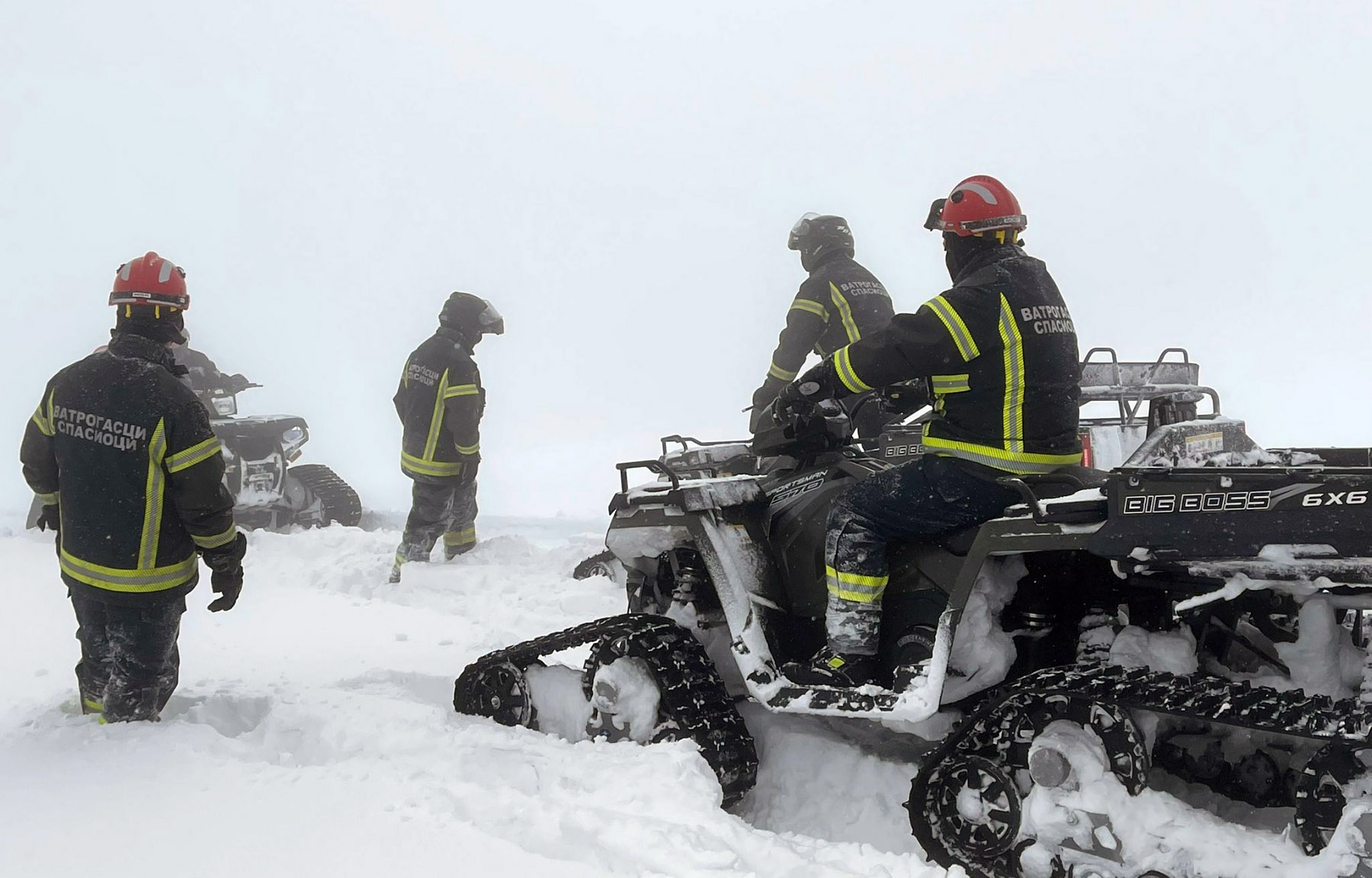 Održana obuka za pripadnike Vatrogasno-spasilačkih jedinica za upravlјanje ATV multifunkcionalnim vozilima i motornim sankama