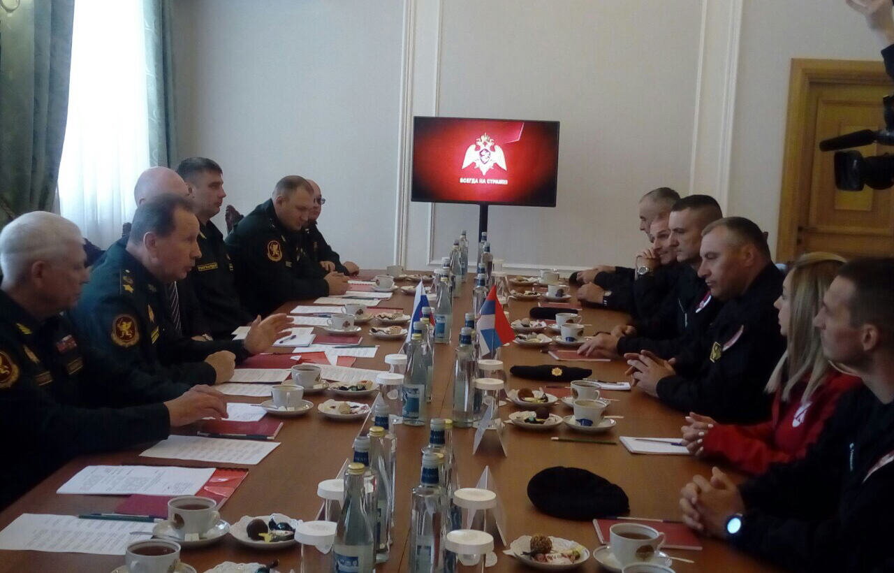 Командант Луковић разговарао са Виктором Злотовим  о наставку и јачању сарадње две јединице