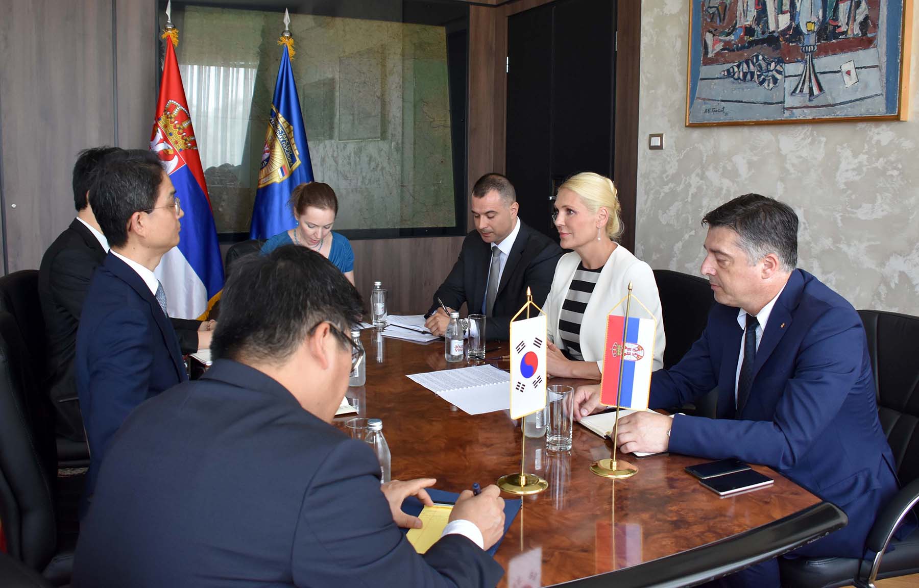 Popović Ivković predstavila ambasadoru Hjong-čanu argumente Srbije protiv zahteva tzv.Kosova za članstvo u Interpolu