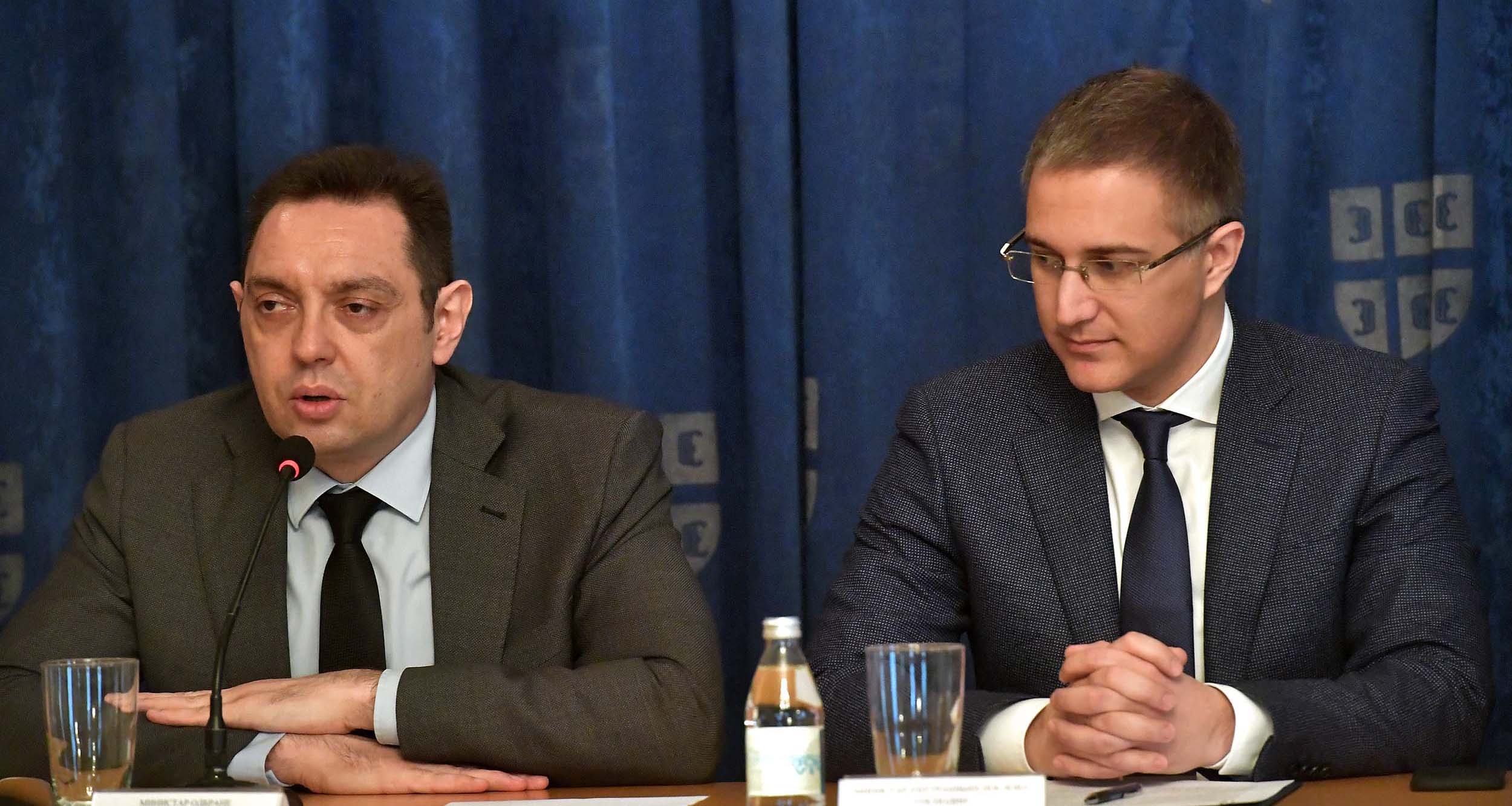Stefanović i Vulin razgovarali sa predstavnicima udruženja penzionera
