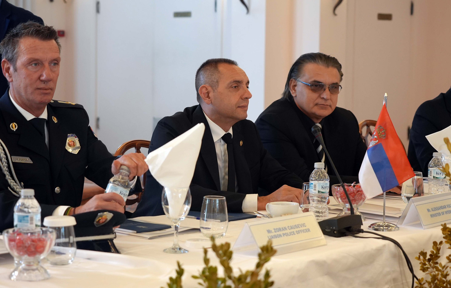 Ministri Vulin i Teodorikakos: Visok nivo saradnje srpske i grčke policije 
