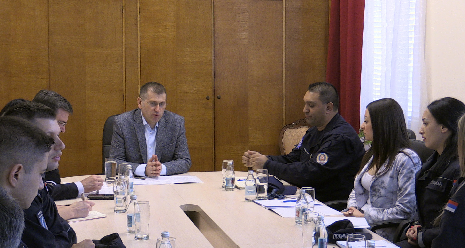 Ребић разговарао са представницима Асоцијације Европски полицајци ромске националности