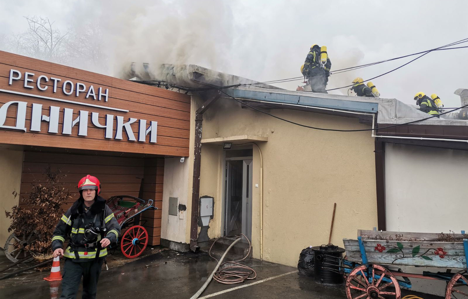 Локализован пожар у ресторану на Новом Београду