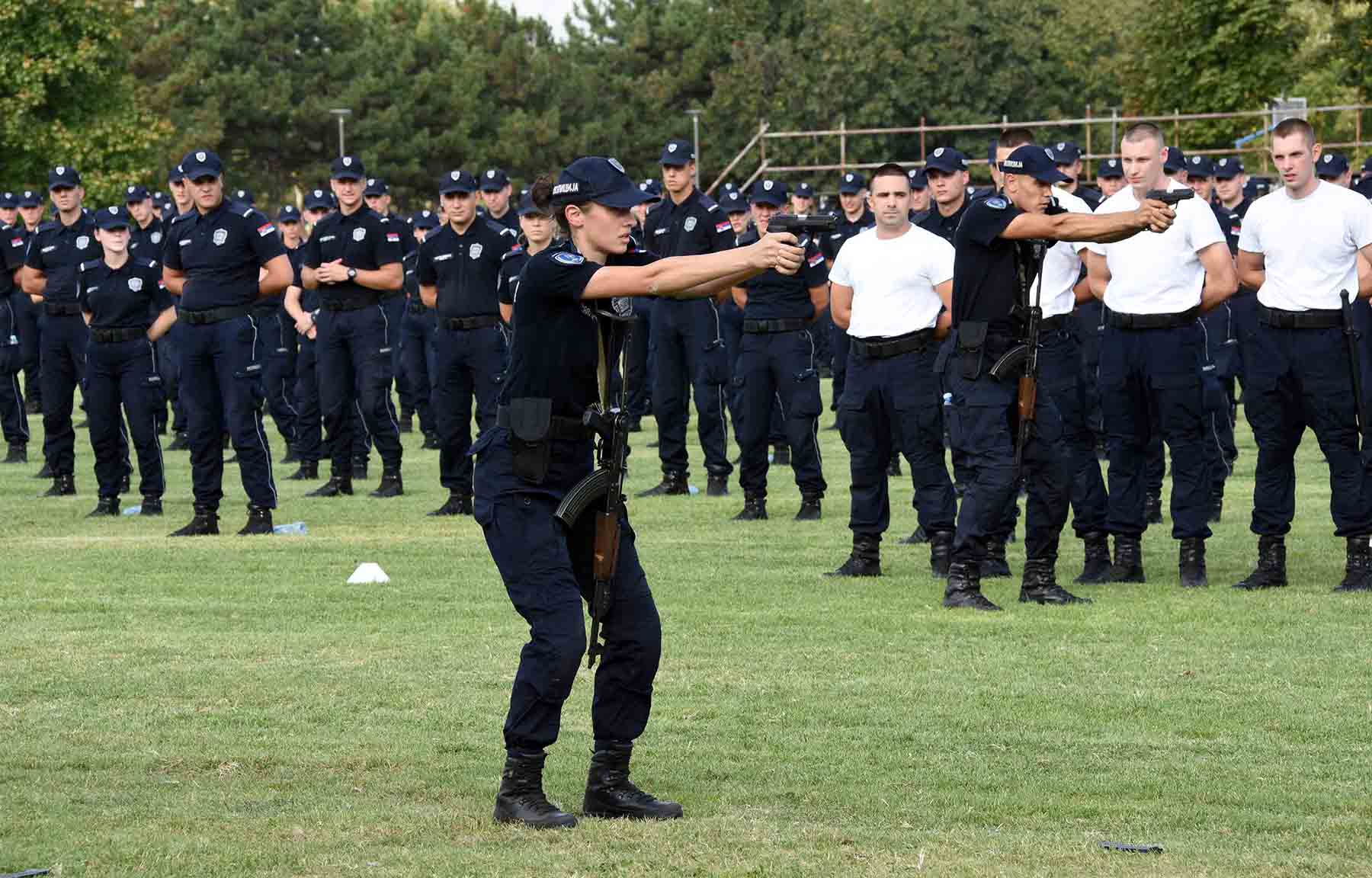 Pripreme za promociju polaznika 23. i 24. klase Centra za osnovnu policijsku obuku