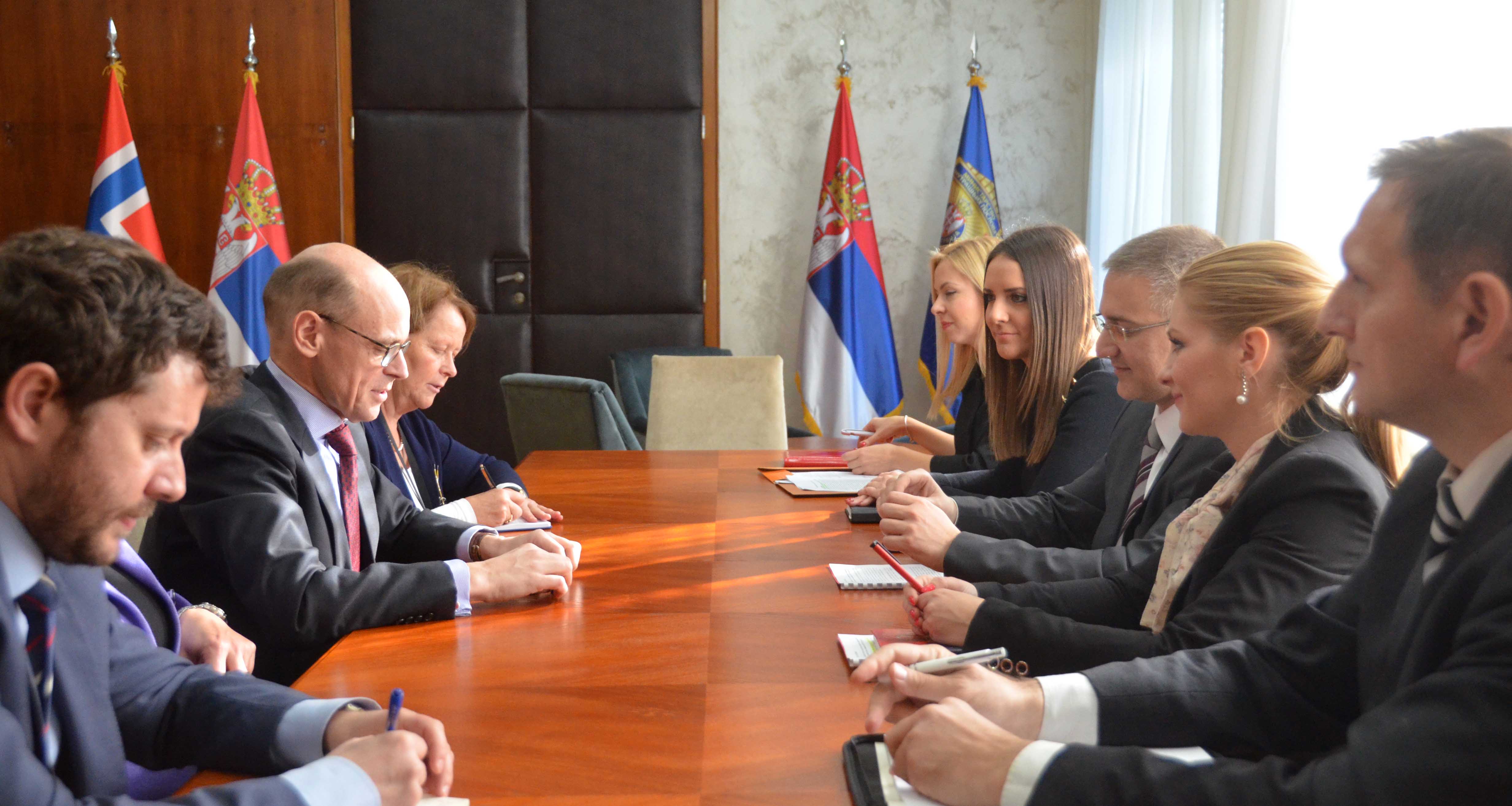  Kraljevina Norveška nastaviće da pruža Srbiji podršku u reformskim procesima
