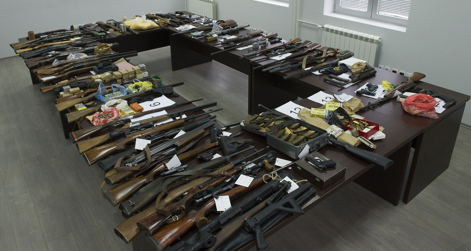 Uhapšeno 139 osumnjičenih i zaplenjena velika količina narkotika, oružja, eksploziva i municije