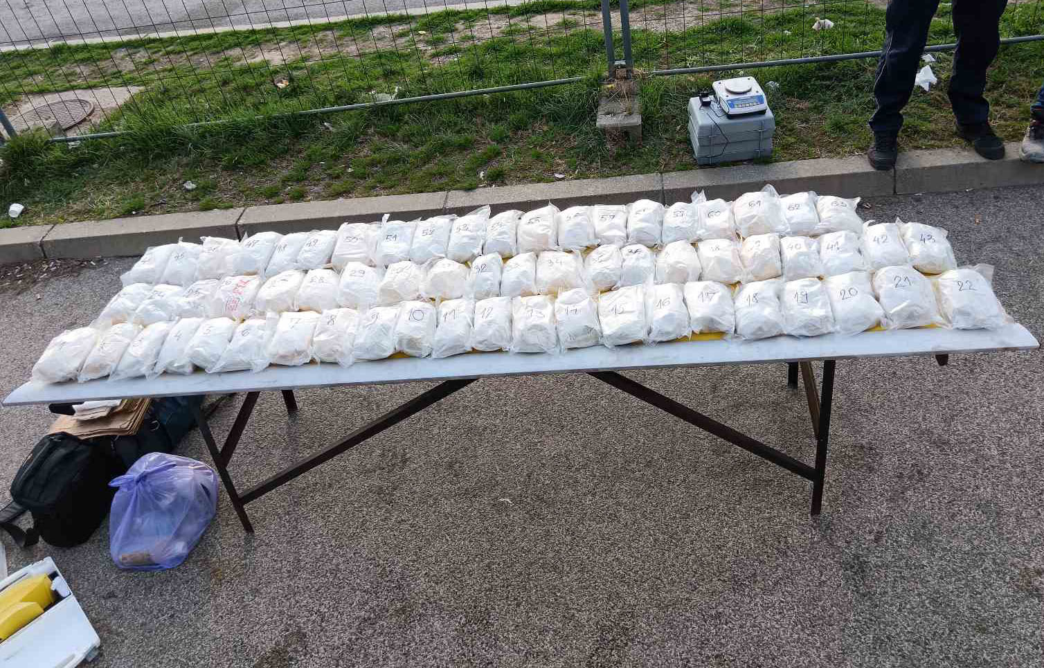 Pronađeno oko 42 kilograma droge u rezervoaru kamiona na Graničnom prelazu Preševo