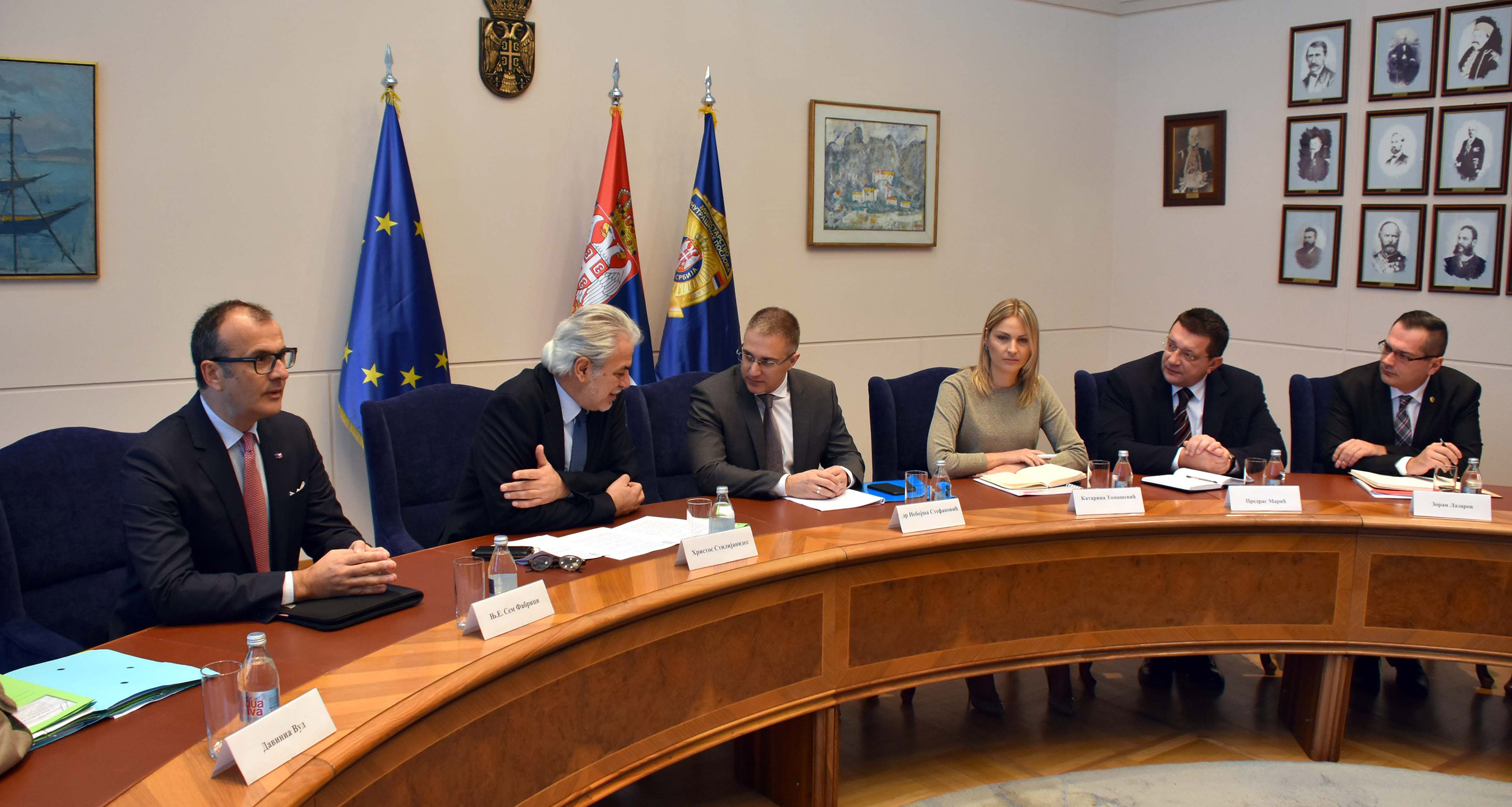 Стефановић и Стилијанидес: Фондови ЕУ употребљени за јачање капацитета за управљање миграционом кризом