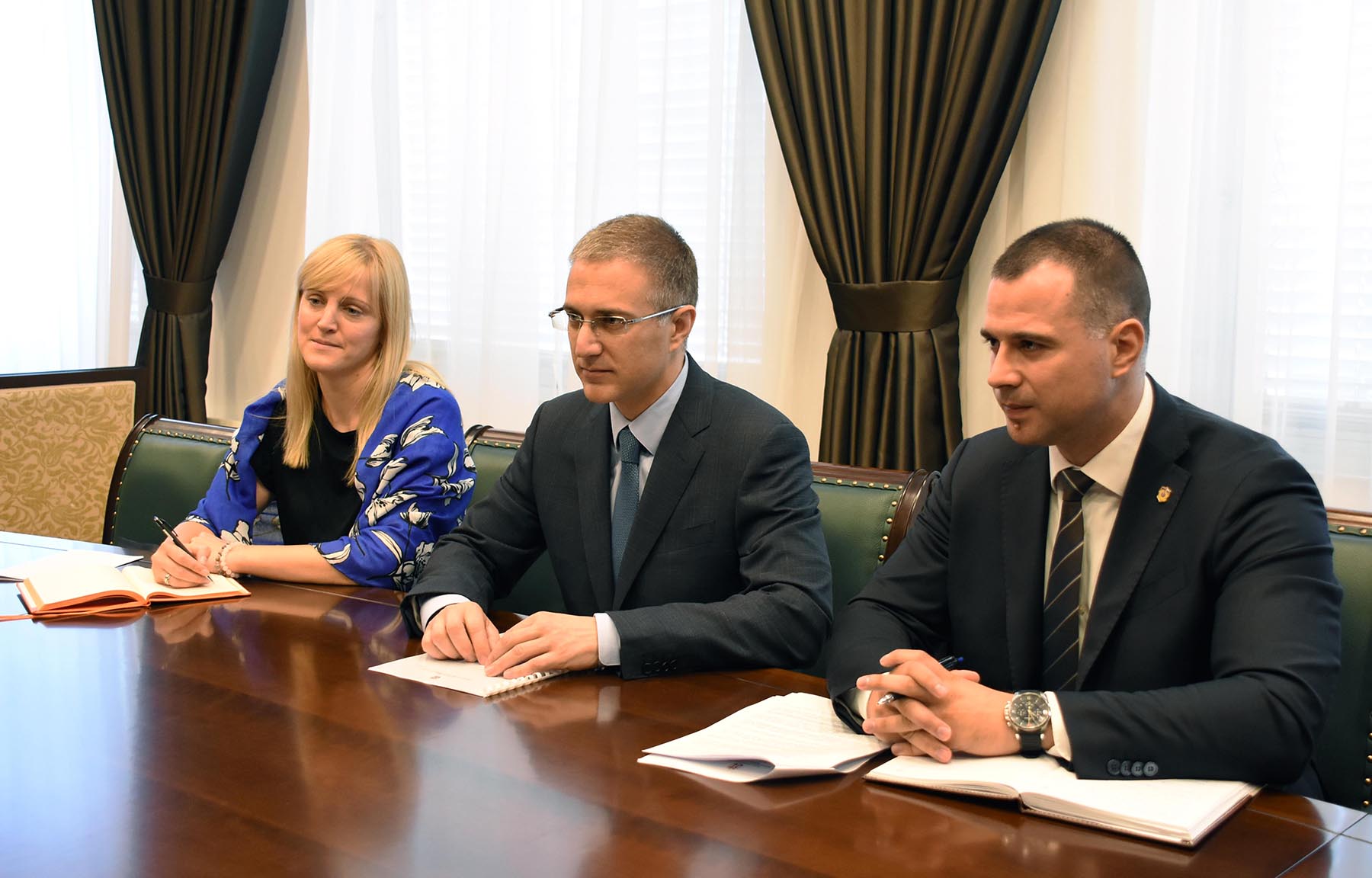 Stefanović i Bocan-Harčenko u razgovoru istakli da Srbija i Ruska Federacija ostvaruju veoma dobru saradnju u oblasti bezbednosti 