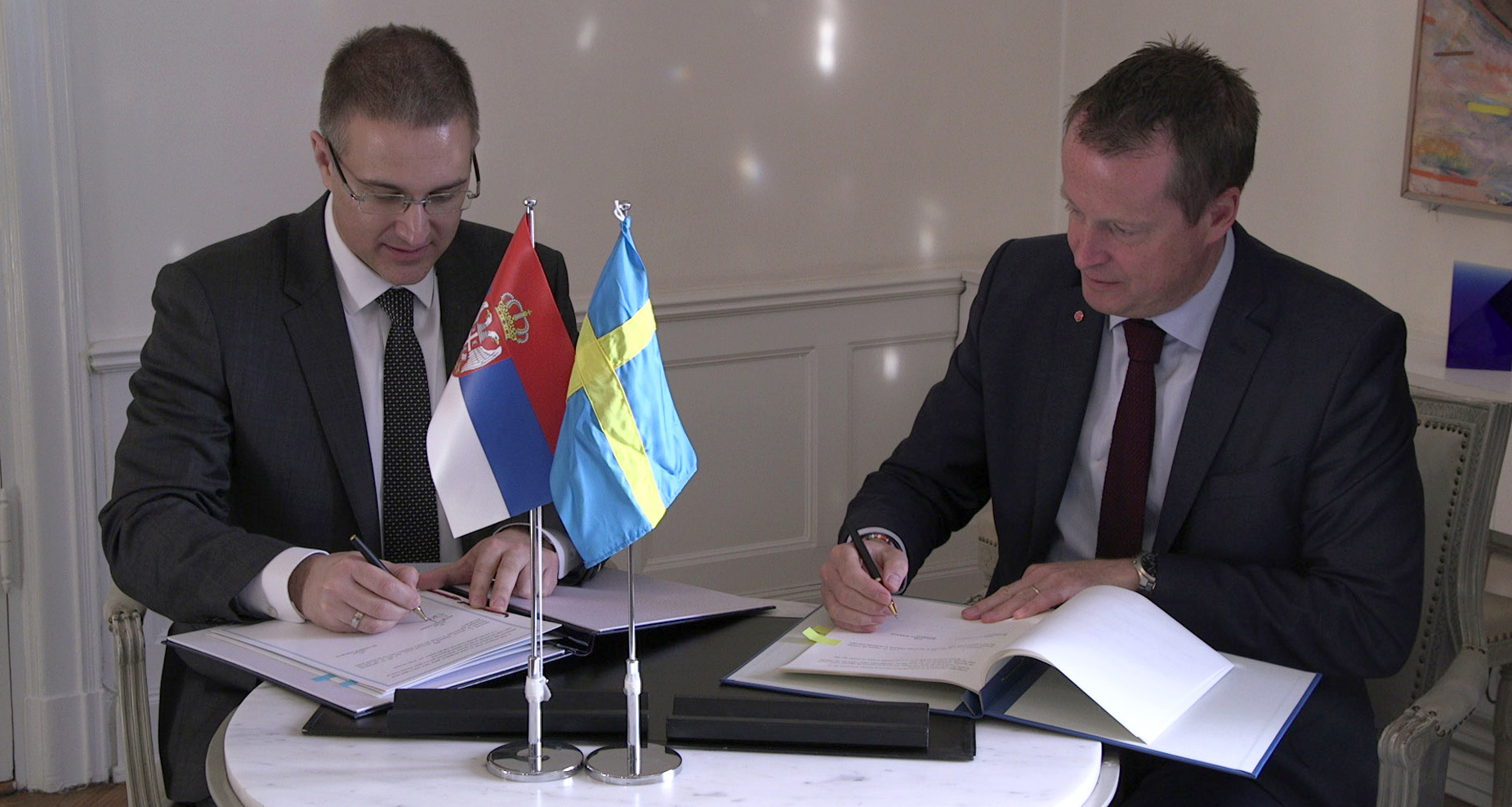 Стефановић и Игеман потписали споразум о полицијској сарадњи