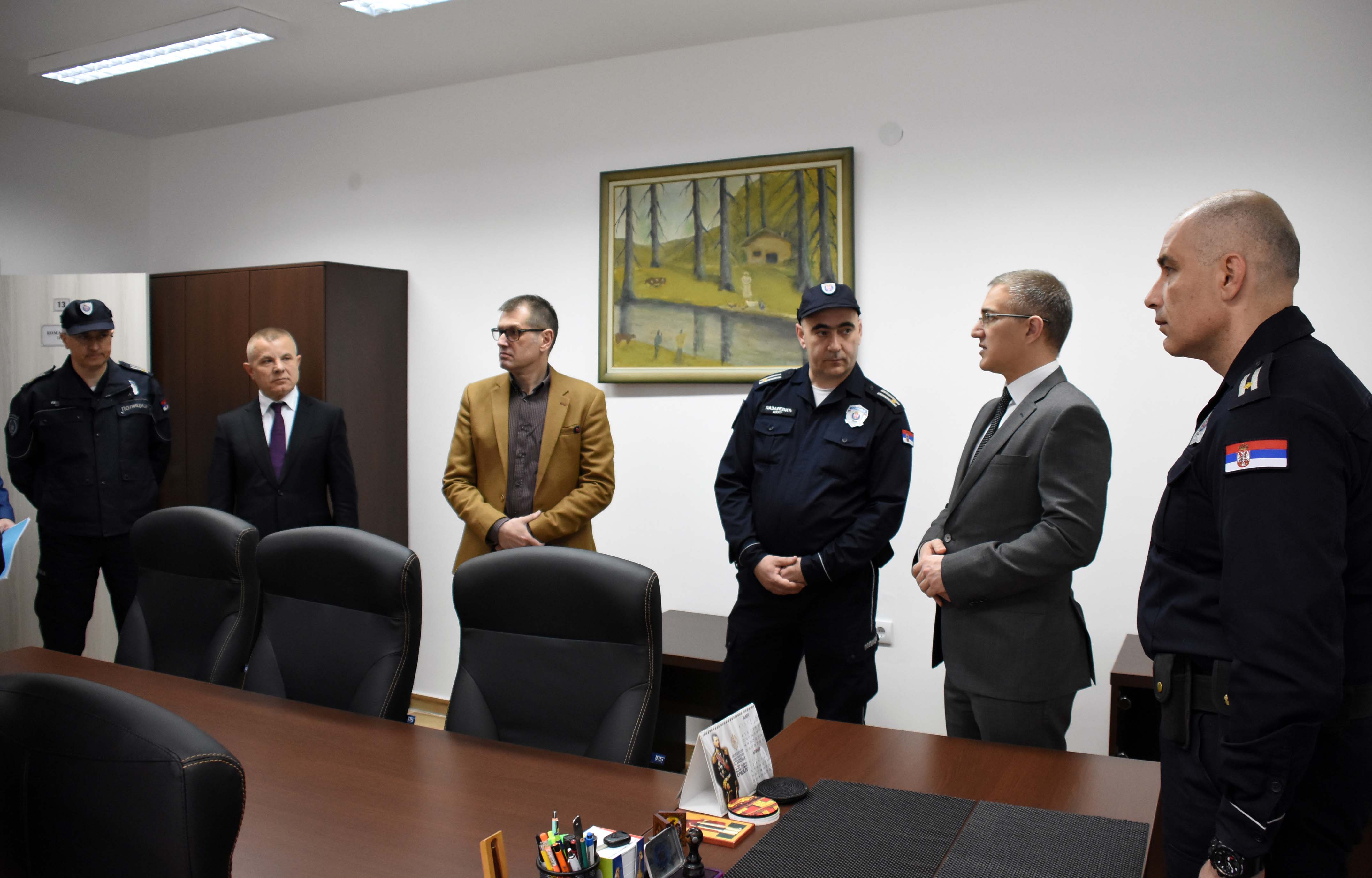 Ministar Stefanović otvorio novu zgradu Policijske stanice u Aleksandrovcu