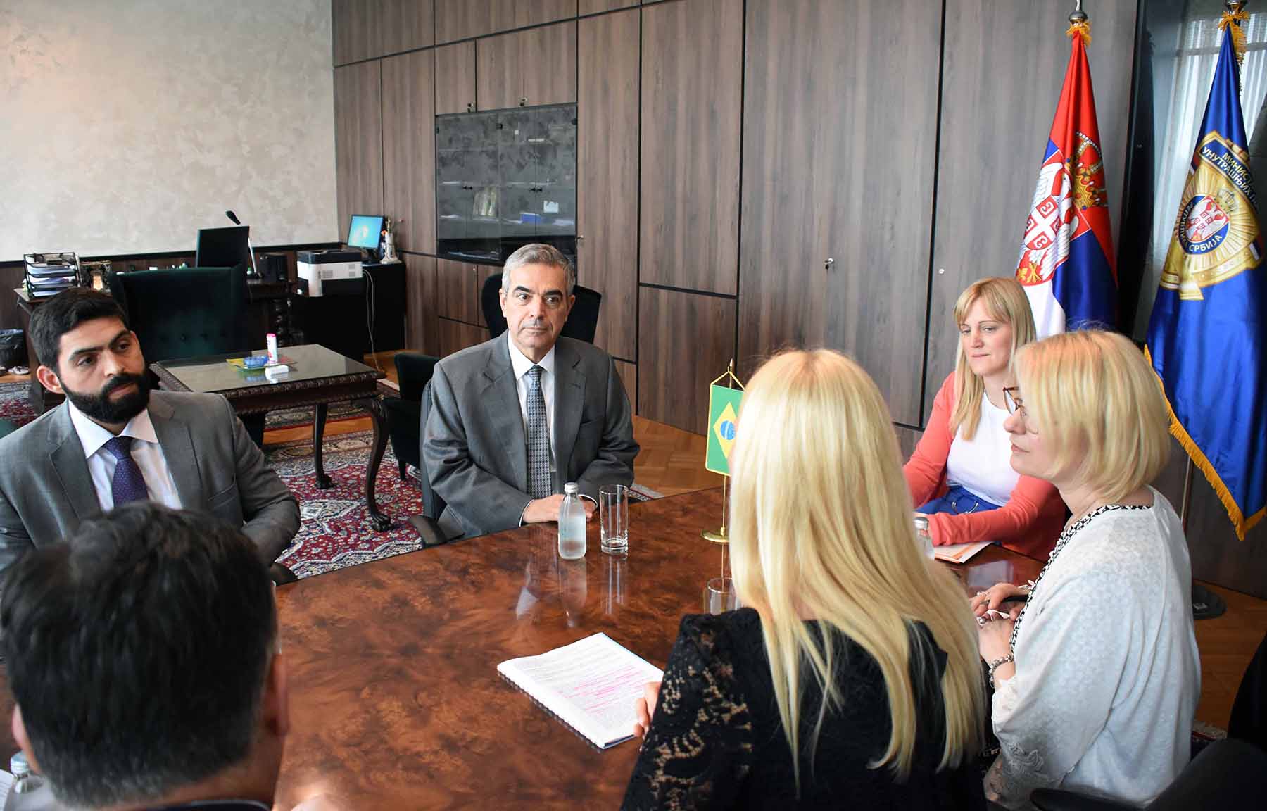 Popović Ivković se na sastankusa ambasadorom Barbosom posebno zahvalila Brazilu na podršci Srbiji