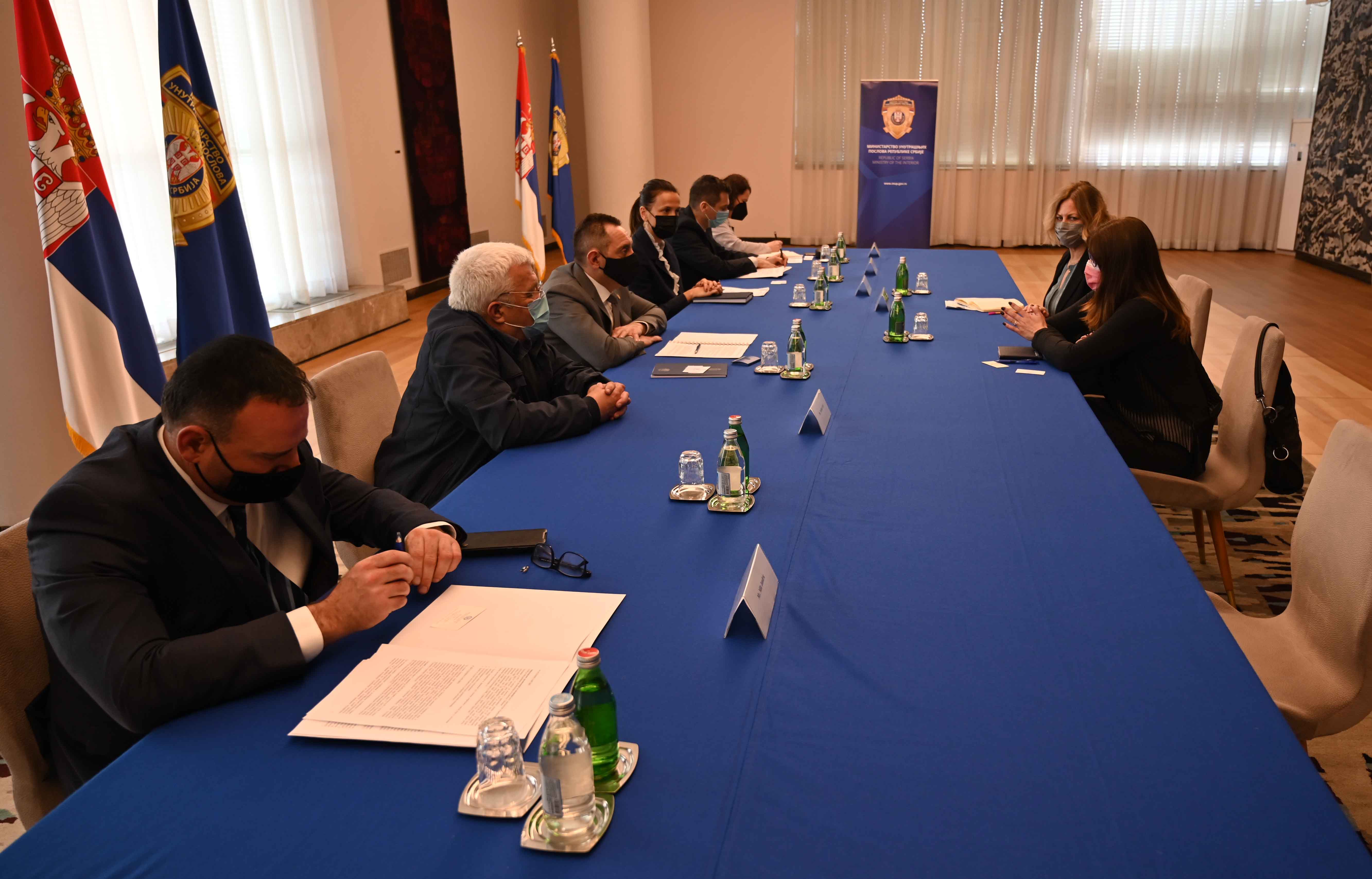 Ministar Vulin i Markovićeva o nastavku saradnje u oblasti upravlјanja migracijama