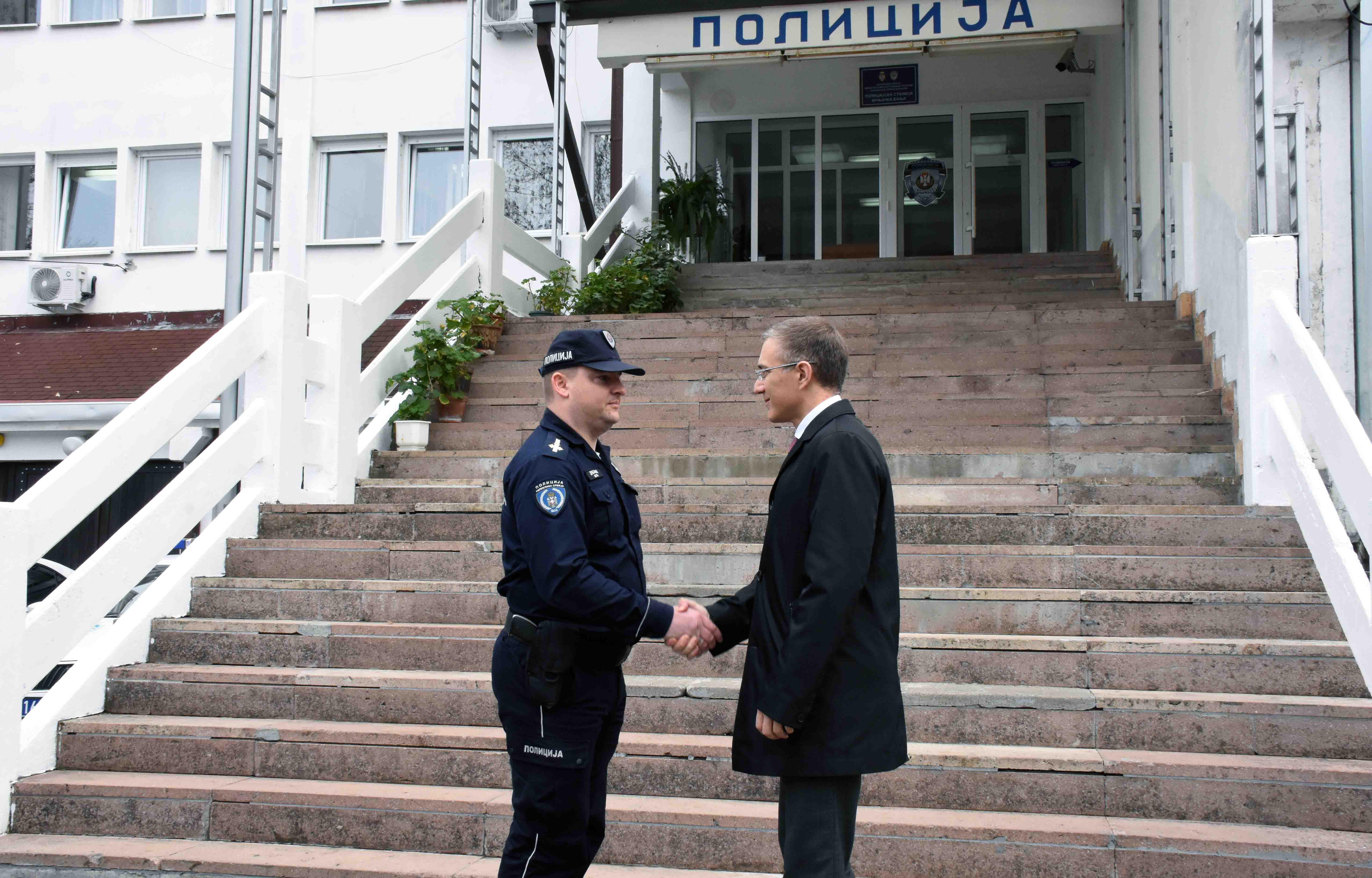 Ministar Stefanović u Vrnjačkoj Banji pohvalio visok nivo bezbednosti u ovoj opštin