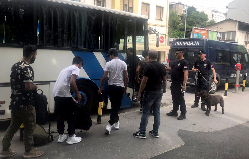 У току спровођења редовне акције у Београду, пронађено 90 илегалних миграната