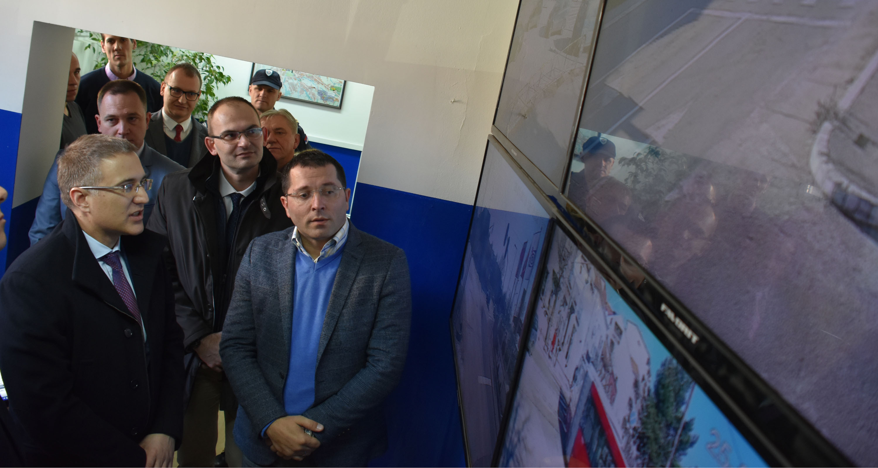Stefanović: Novi sistem video nadzora u PS Lazarevac jedan od najmodernijih u Beogradu