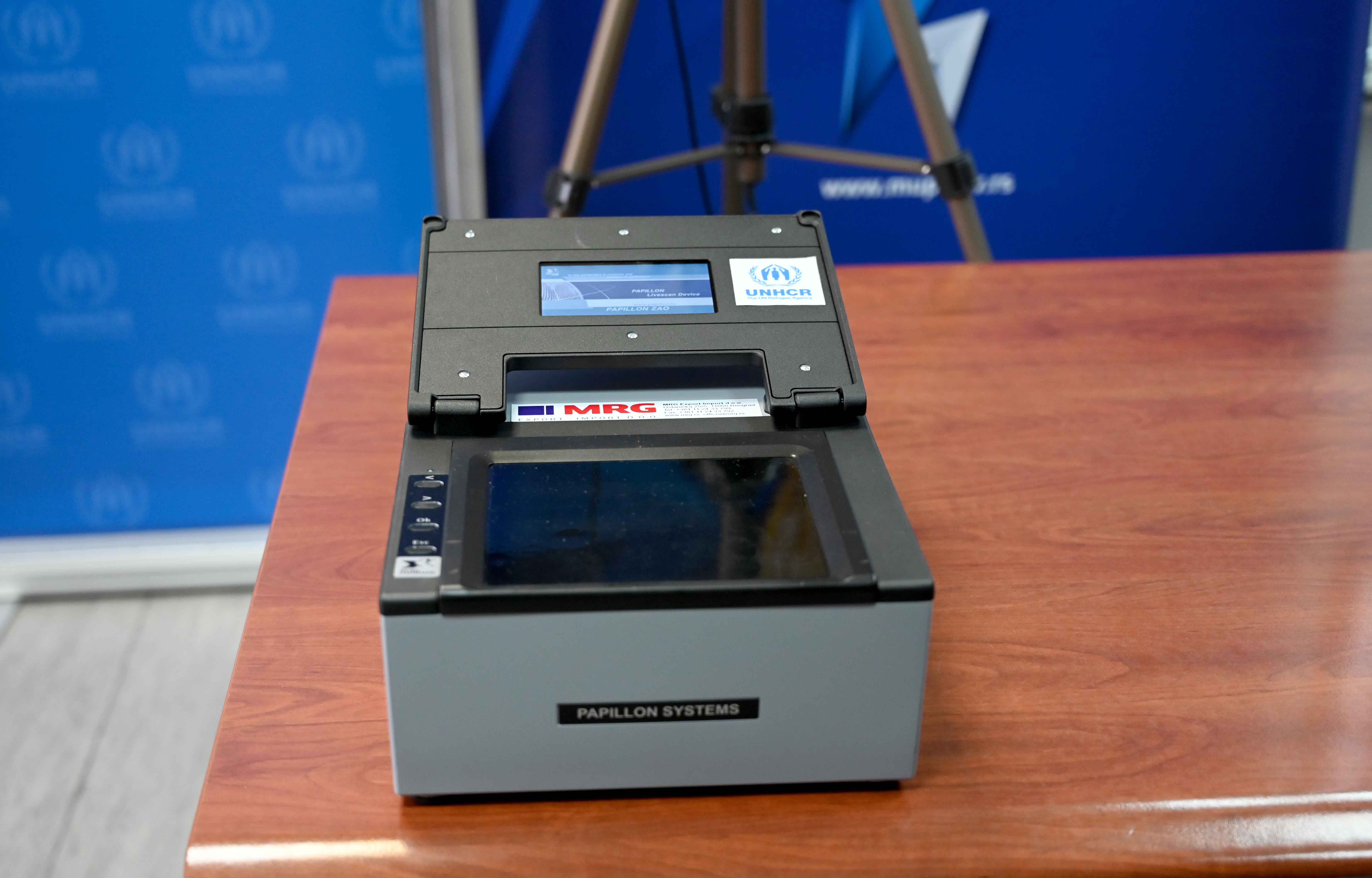UNHCR donirala MUP-u 15 daktiloskopskih sistema