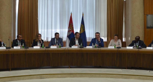 Ministar Stefanović sastao se sa delegacijom Kraljevskog koledža iz Londona