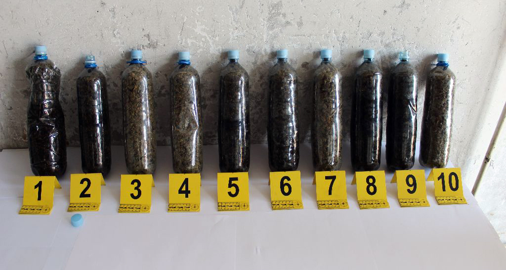 На ГП Хоргош заплењено више од девет килограма марихуане и ухапшени осумњичени
