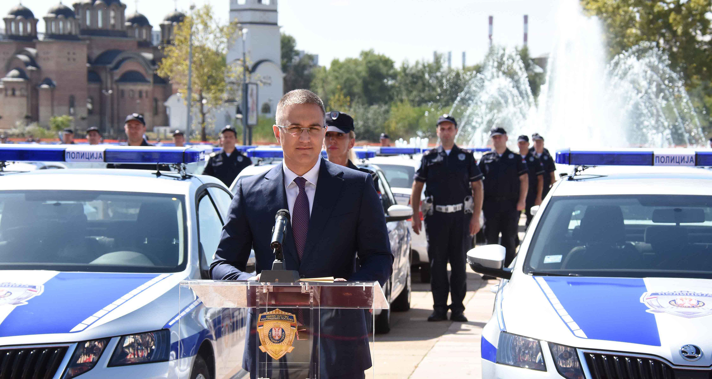 Stefanović: Ulažući u uslove rada naših policijskih službenika mi ulažemo u veću bezbednost svih građana Srbije