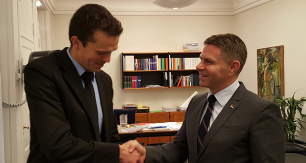Државни секретар Николић састао се са Јоханом Кристианом Легартом в.д.шефа полиције у Копенхагену